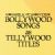 Bollywood Songs as Tellywood Titles