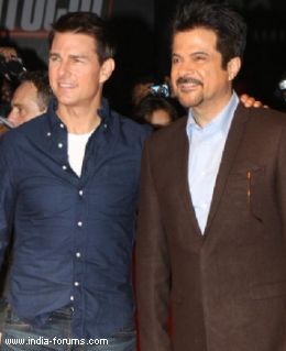 Tom Cruise and anil kapoor