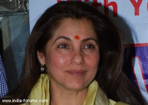 Veteran actress dimple kapadia