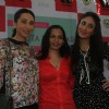 Karisma Kapur & Kareena Kapoor unveiling the book of 'Women & The Weight Loss Tamasha' written by Rujuta Diwekar at Olive Bar