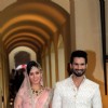 Shahid &nbsp;Kapoor and Mira Rajput walk hand in hand as man and wife!