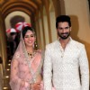 Shahid &nbsp;Kapoor and Mira Rajput; the newlyweds