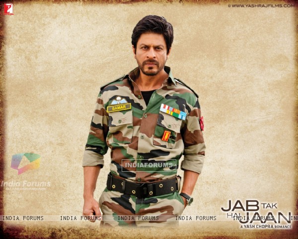Shah Rukh Khan in Jab Tak Hai Jaan