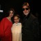 Amitabh Bachchan with wife Jaya and daughter Shweta at HDIL India Couture Week 2010