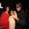 Amitabh Bachchan with wife Jaya and daughter Shweta at HDIL India Couture Week 2010