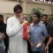 Big B Celebrates His 68th Birthday with Media