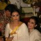 Rani Mukherjee and Vaibhavi Merchant attend a Durga Puja event