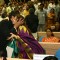 Amitabh Bachchan with family members after receiving the Best Actor award for Paa at the 57th National Films Awards, in New Delhi on Friday 22 Oct 2010