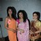 Ragini Khanna and Disha Wakani on the sets of KBC at Film City