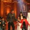 Mithun Chakraborty on the sets of Colors Diwali show