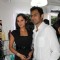 Sania Mirza and Shoaib Malik at Manzoor Khan make-up lounge launch at Malad