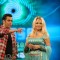 Salman Khan and Pamela Anderson on the sets of Bigg Boss 4 House