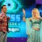 Salman Khan and Pamela Anderson on the sets of Bigg Boss 4 House