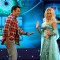 Salman Khan and Pamela Anderson on the sets of Bigg Boss 4 House