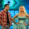 Salman Khan and Pamela Anderson on the sets of Bigg Boss 4 House