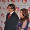 Big B and Aishwarya Rai at the Big Star Entertainment Awards held at Bhavans College Grounds