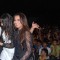 Rani and Vidya in a playful mood at Mood Indigo