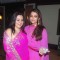 Aishwarya Rai and Shrishti Arya in Sameer Soni and Neelam's wedding reception