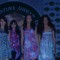 Models on the ramp at Signature Derby press meet with fashion show at the Mahalaxmi Race Course