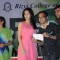 Amrita Rao at Rizvi College Fest in Bandra. .