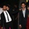 Aamir with Akshay and Hrithik at Imran Khan and Avantika Malik's Wedding Reception Party at Taj Land