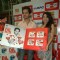 Raghav launches Dil Ki Zuban album with gf Amita Pathak at Big FM. .