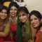 Debina Bonnerjee with her friends in their mehendi ceremony