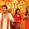 Host Ali Asgar and Mona Singh with participants at Imagine TV new reality Show "Shaadi 3 Crore Ki"