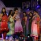 Participants on stage at Grand Finale of Indian Princess 2011-12