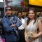 Deepshikha and Mithun Chakraborty at Music launch of movie 'Yeh Dooriyan' at Inorbit Mall