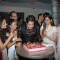 Piyush Sachdev cutting cake on his birthday