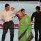 Hugh Jackman, Vidya Balan and Shah Rukh Khan at FICCI Frames Excellence Honours 2011