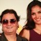Vinay Pathak and Lara Dutta during the first look of film Chalo Dilli in Mumbai