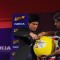 Shah Rukh Khan graces the KKR-Nokia tie-up media meet at the Taj Lands End