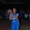 Neetu Chandra dabbles with Basket-Ball at Churchgate, Mumbai. .