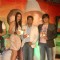 Neha Dhupia and Vivek Oberoi launch singer Apoorv's album at Vie Lounge. .