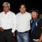Sharat Saxena and Akhilendra Mishra at 'Ready' music launch at Film City