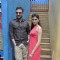 Saif Ali Khan and Deepika Padukone at Aarakshan film press meet. .