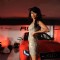 A model poses during designer Vikram Phadnis Audi show at Andheri in Mumbai. .