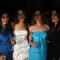 Sophie Chowdhary and Laila Khan at Farah Ali Khan's dinner for Moet & Chandon champagne launch