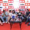 Anurag Kashyap and Kalki with the cast of the film "Shaitan" at the launch of 92.7 BIG FM's