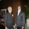 Amitabh Bachchan and Prakash Jha at film 'Aarakshan' first look launch at Hotel Novotel in Juhu, Mum