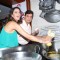 Mallika Sherawat promotes Double Dhamaal at Juhu, Mumbai