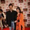 Jiten Lalwani with wife at Big Television Awards at YashRaj Studios