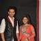 Nandish Sandhu and Rashmi Desai at the Gold Awards at Film City