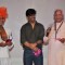 Narendra Singh & Komal Sain Shoor- MD of Agni at the launch of Sukhwinder Singh's bhajan album Sai Ram. .