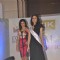 Sushmita and Model walk the ramp in I am She 2011 Ed Hardy fashion show at Trident