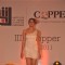 Model walks the ramp for IIID Copper Fashion Show 2011
