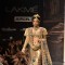 Model displays designer Neeta Lulla's creation during the Lakme Fashion Week Day 4 in Mumbai. .