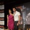 Hrithik Roshan with Priyanka Chopra at Agneepath Trailer Launch Event. .